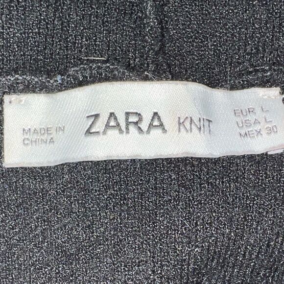 Zara  cropped knit with sparkle detailing - Picture 4 of 4